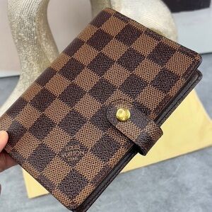 🌵Authentuc Louis Vuitton Agenda PM Damier Ebene🌵